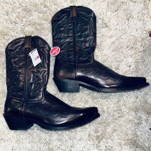 Laredo Boots - Hawk - Burnished Gold 12D